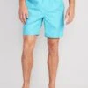 Old Navy Solid Swim Trunks For Men -- 7-inch Inseam -Allure Favour cn52531854