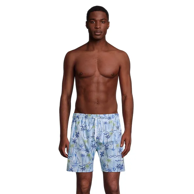Sano Printed 6-Inch Swim Shorts 9 Sano Printed 6-Inch Swim Shorts - Image 7