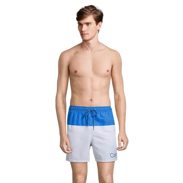 Calvin Klein Colourblock Volley Swim Shorts 3 Calvin Klein Colourblock Volley Swim Shorts
