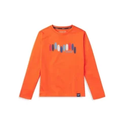 Speedo Boy's Active Rec Graphic Long-Sleeve Swim T-Shirt