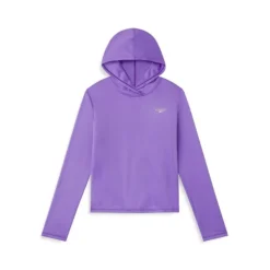 Speedo Girl's Active Rec Hooded Swim T-Shirt