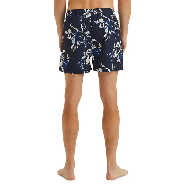 Selected Homme Classic Print Drawstring Swim Shorts 4 Selected Homme Classic Print Drawstring Swim Shorts - Image 2
