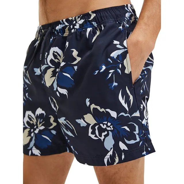 Selected Homme Classic Print Drawstring Swim Shorts 5 Selected Homme Classic Print Drawstring Swim Shorts - Image 3
