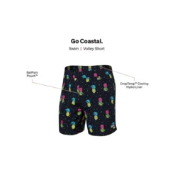 SAXX UNDERWEAR Go Coastal 2N1 Pineapple Flip Volley Swim Shorts -Allure Favour https3A2F2Fimage.s5a.com2Fis2Fimage2FTheBay2F688296462995 alt43Fwid3D120026hei3D120026qlt3D9026resMode3Dsharp226op usm3D0.92C1.02C82C0 640x