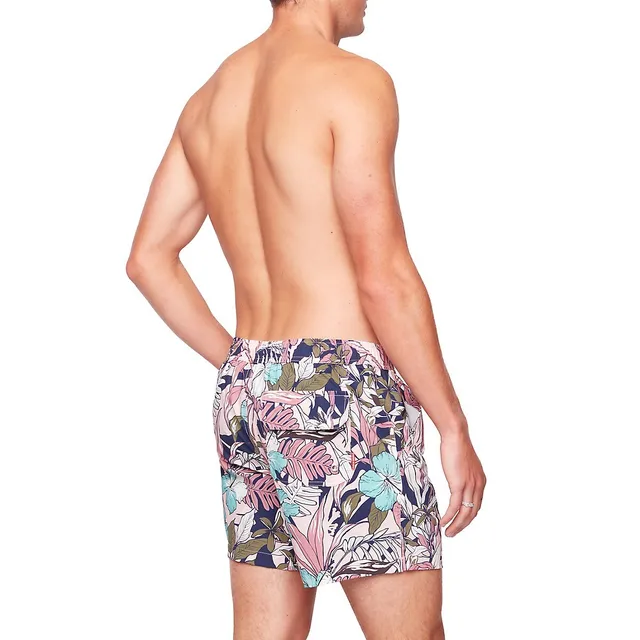 Flowers 2-In-1 Volley Swim Shorts 4 Flowers 2-In-1 Volley Swim Shorts - Image 2