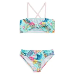 Jantzen Girl's Glow Up Tropical 2-Piece Swim Set
