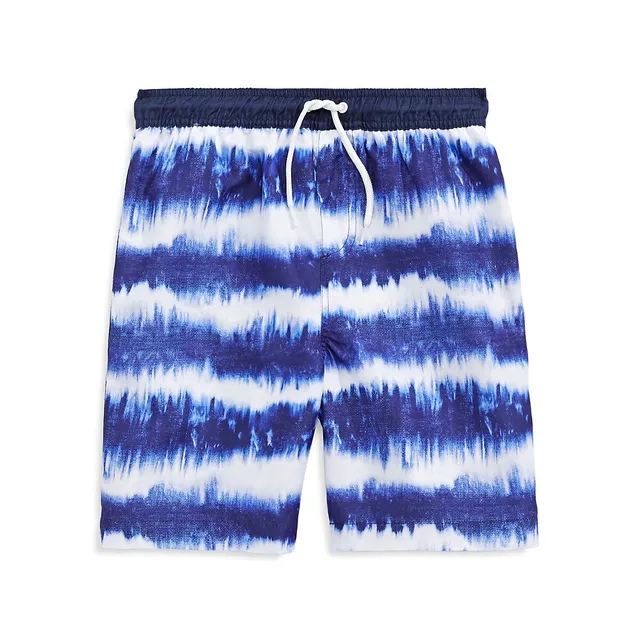 Boy's Indigo Waves Swim Trunks 3 Boy's Indigo Waves Swim Trunks