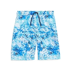 Boy's Printed Swim Trunks