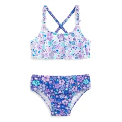 Little Girl's Flora 2-Piece UPF 50+ Swim Set