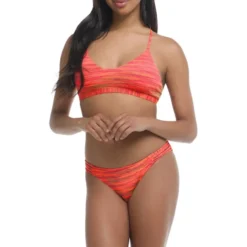 Body Glove Flirty Surf Rider Space-Dye Swim Bottoms