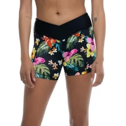 Body Glove Speedy Tropical-Print Swim Shorts
