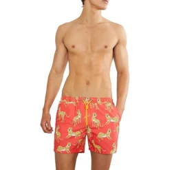 Cheetah Margarita 5-Inch Swim Shorts