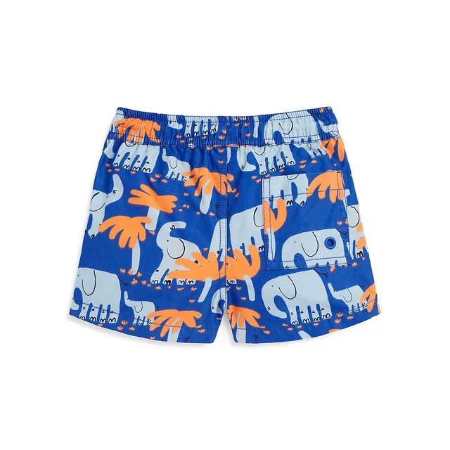 Baby Boy's Elephant Swim Boardshort 4 Baby Boy's Elephant Swim Boardshort - Image 2