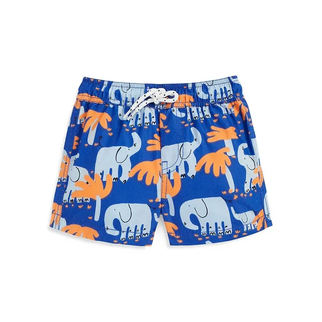 Baby Boy's Elephant Swim Boardshort 3 Baby Boy's Elephant Swim Boardshort