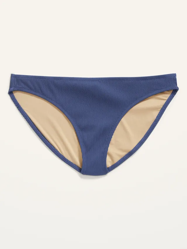 Old Navy Low-Rise Classic Rib-Knit Bikini Swim Bottoms For Women 12 Old Navy Low-Rise Classic Rib-Knit Bikini Swim Bottoms For Women - Image 10