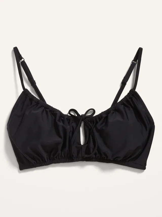 Old Navy Gathered Keyhole-Front Bikini Swim Top For Women 6 Old Navy Gathered Keyhole-Front Bikini Swim Top For Women - Image 4