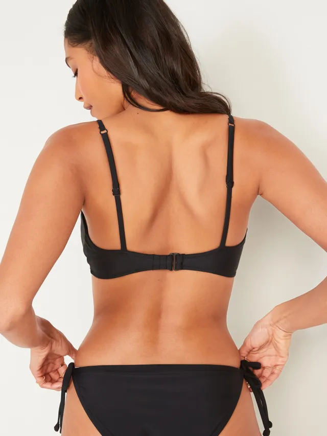 Old Navy Gathered Keyhole-Front Bikini Swim Top For Women 4 Old Navy Gathered Keyhole-Front Bikini Swim Top For Women - Image 2