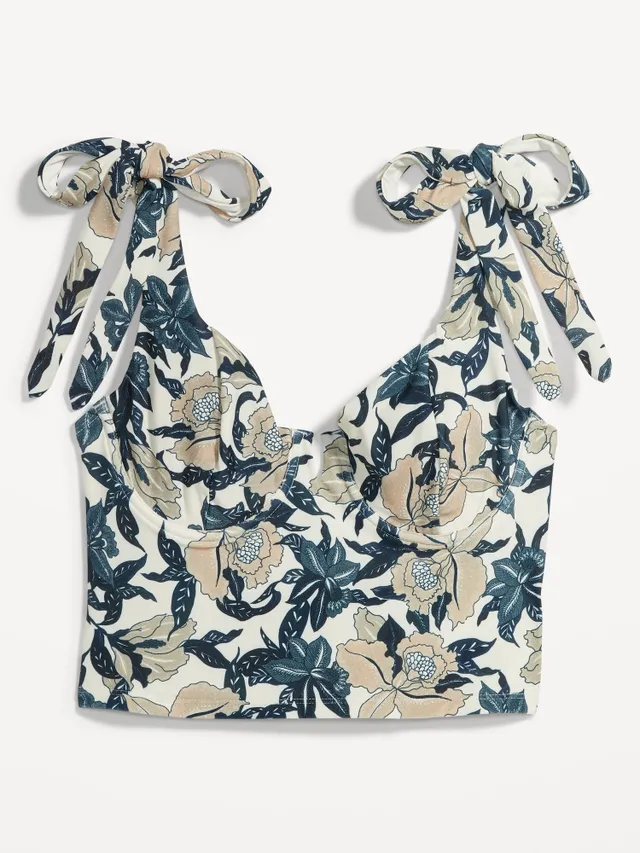 Old Navy Tie-Shoulder Underwire Tankini Swim Top For Women 11 Old Navy Tie-Shoulder Underwire Tankini Swim Top For Women - Image 9