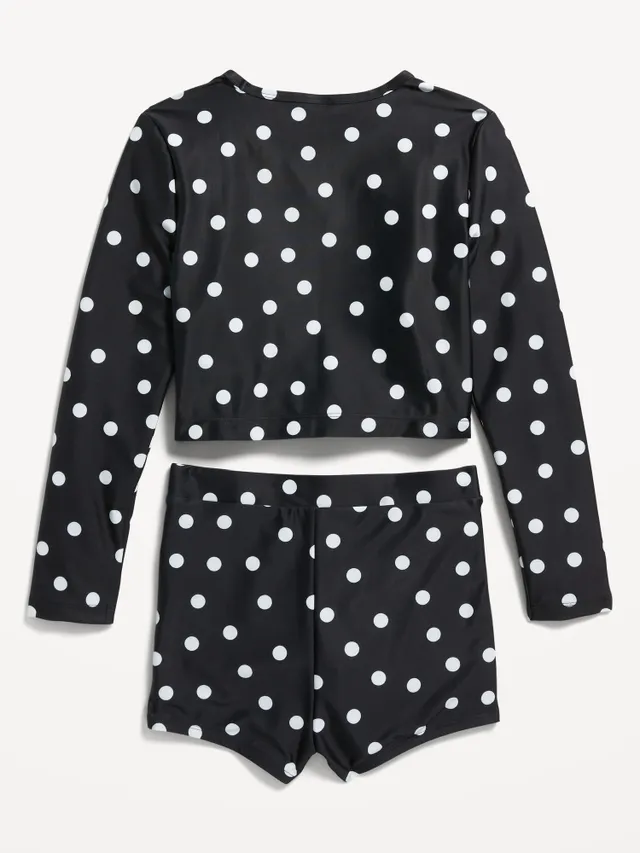 Old Navy Patterned Tankini And Swim Shorts Set For Girls 4 Old Navy Patterned Tankini And Swim Shorts Set For Girls - Image 2