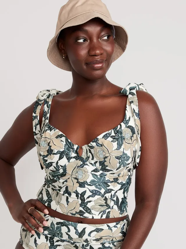 Old Navy Tie-Shoulder Underwire Tankini Swim Top For Women 12 Old Navy Tie-Shoulder Underwire Tankini Swim Top For Women - Image 10