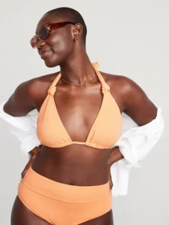 Old Navy Pucker Triangle Halter Bikini Swim Top For Women -Allure Favour https3A2F2Foldnavy.gapcanada.ca2Fwebcontent2F00522F5092F7102Fcn52509710.jpg 640x