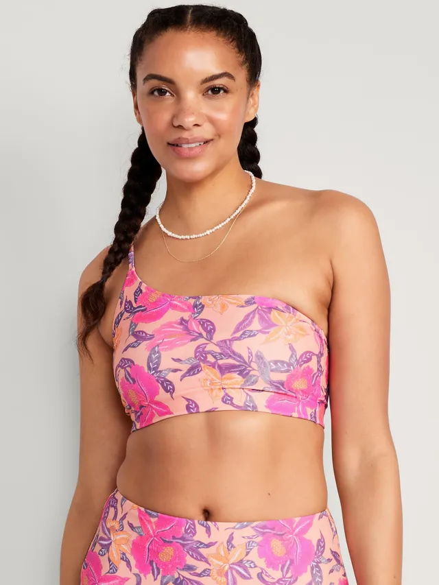 Old Navy Printed Convertible Bandeau Bikini Swim Top For Women 8 Old Navy Printed Convertible Bandeau Bikini Swim Top For Women - Image 6