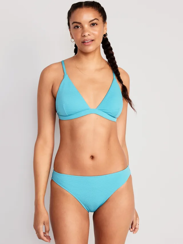 Old Navy Pucker Triangle Bikini Swim Top For Women 8 Old Navy Pucker Triangle Bikini Swim Top For Women - Image 6