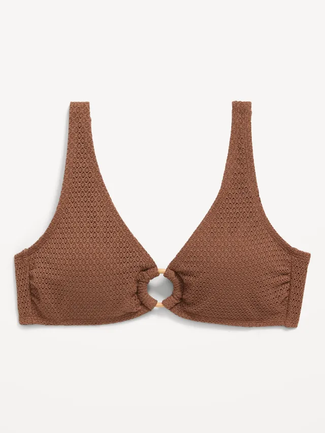Old Navy Crochet O-Ring Bikini Swim Top For Women 6 Old Navy Crochet O-Ring Bikini Swim Top For Women - Image 4