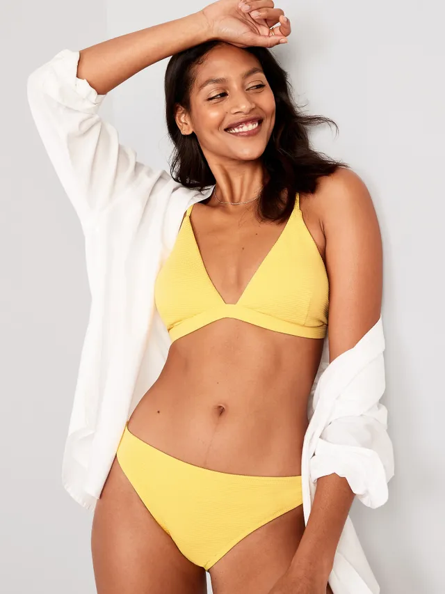 Old Navy Pucker Triangle Bikini Swim Top For Women 20 Old Navy Pucker Triangle Bikini Swim Top For Women - Image 18