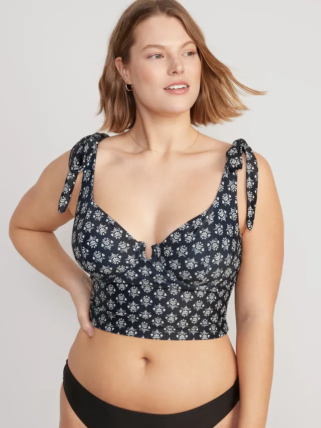 Old Navy Tie-Shoulder Underwire Tankini Swim Top For Women 7 Old Navy Tie-Shoulder Underwire Tankini Swim Top For Women - Image 5