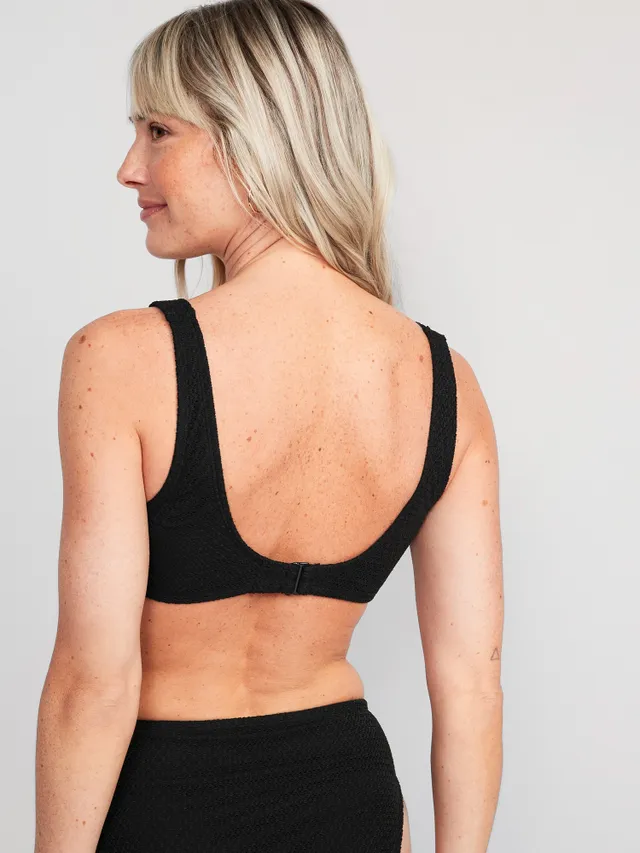 Old Navy Crochet O-Ring Bikini Swim Top For Women 9 Old Navy Crochet O-Ring Bikini Swim Top For Women - Image 7