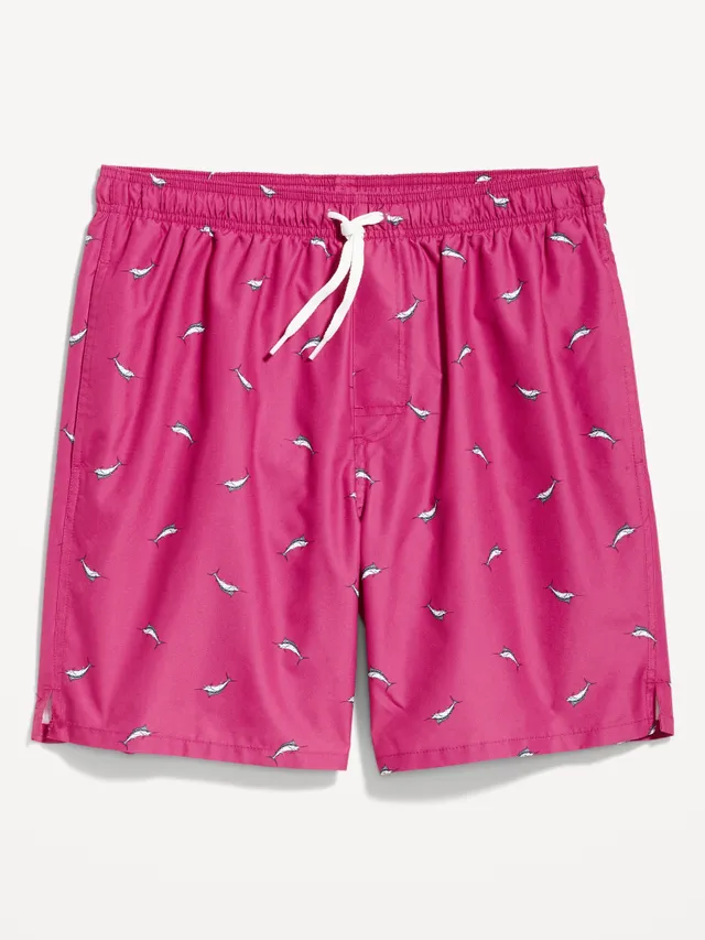Old Navy Printed Swim Trunks For Men --7-inch Inseam 12 Old Navy Printed Swim Trunks For Men --7-inch Inseam - Image 10