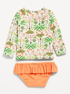 Old Navy Matching Printed Rashguard Top & Ruffled Bikini Swim Set For Baby -Allure Favour https3A2F2Foldnavy.gapcanada.ca2Fwebcontent2F00532F1292F5172Fcn53129517.jpg 640x