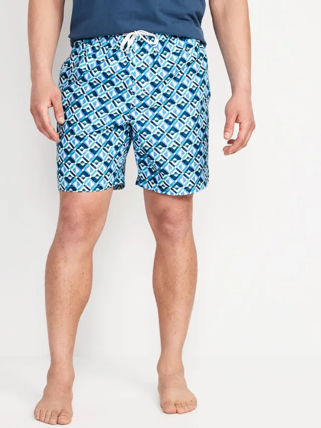 Old Navy Printed Swim Trunks For Men --7-inch Inseam 4 Old Navy Printed Swim Trunks For Men --7-inch Inseam - Image 2
