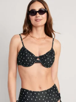 Old Navy Underwire Swim Bikini Top For Women