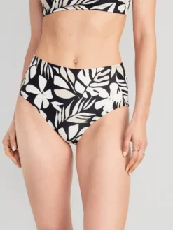 Old Navy High-Waisted Bikini Swim Bottoms For Women