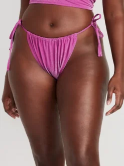Old Navy High-Waisted Metallic Shine String Bikini Swim Bottoms For Women -Allure Favour https3A2F2Foldnavy.gapcanada.ca2Fwebcontent2F00532F2342F3162Fcn53234316.jpg 640x