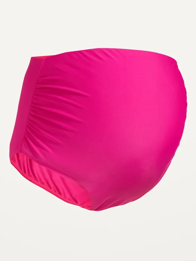 Old Navy Maternity Rollover-Waist Swim Bottoms 8 Old Navy Maternity Rollover-Waist Swim Bottoms - Image 6