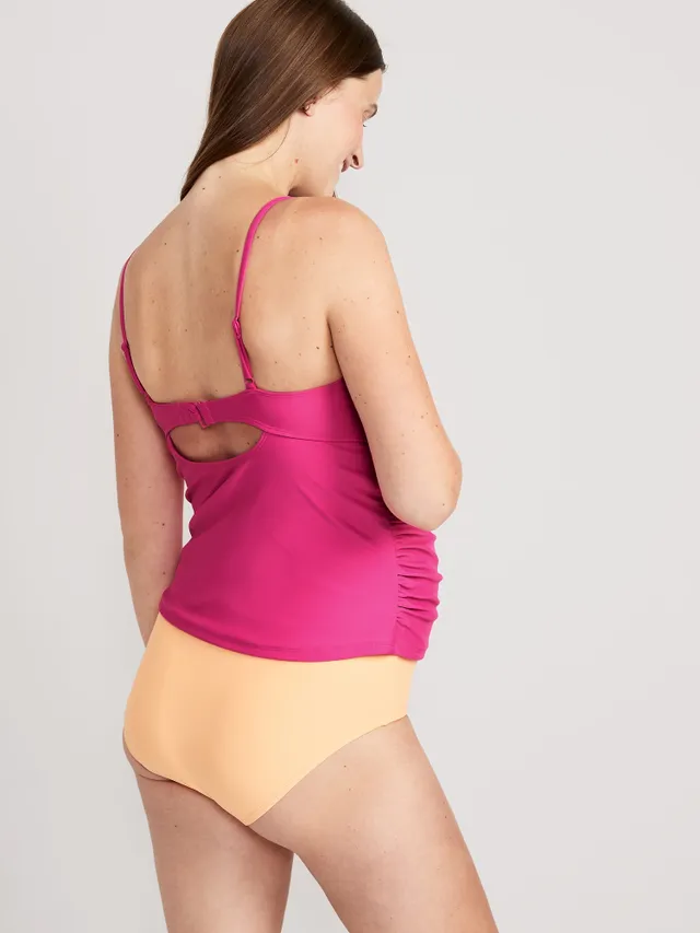 Old Navy Maternity Matching Printed Twist-Front Cutout Nursing Tankini Swim Top 8 Old Navy Maternity Matching Printed Twist-Front Cutout Nursing Tankini Swim Top - Image 6