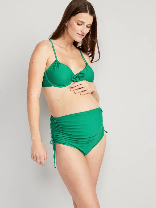 Old Navy Maternity Ruched Side-Tie Swim Bottoms 5 Old Navy Maternity Ruched Side-Tie Swim Bottoms - Image 3