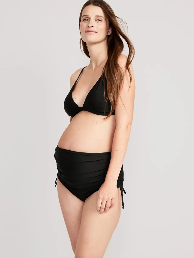 Old Navy Maternity Ruched Side-Tie Swim Bottoms 3 Old Navy Maternity Ruched Side-Tie Swim Bottoms