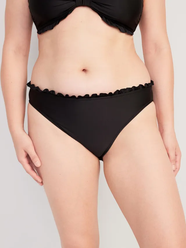 Old Navy Mid-Rise Ruffle-Trim Bikini Swim Bottoms For Women 7 Old Navy Mid-Rise Ruffle-Trim Bikini Swim Bottoms For Women - Image 5