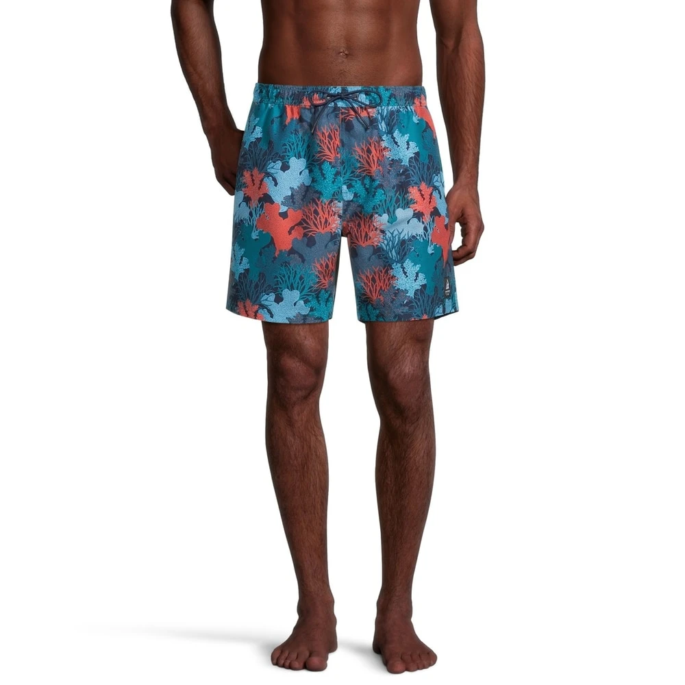 Ripzone Men's Raith Coral Swim Shorts Quick-Dry UPF 3 Ripzone Men's Raith Coral Swim Shorts Quick-Dry UPF