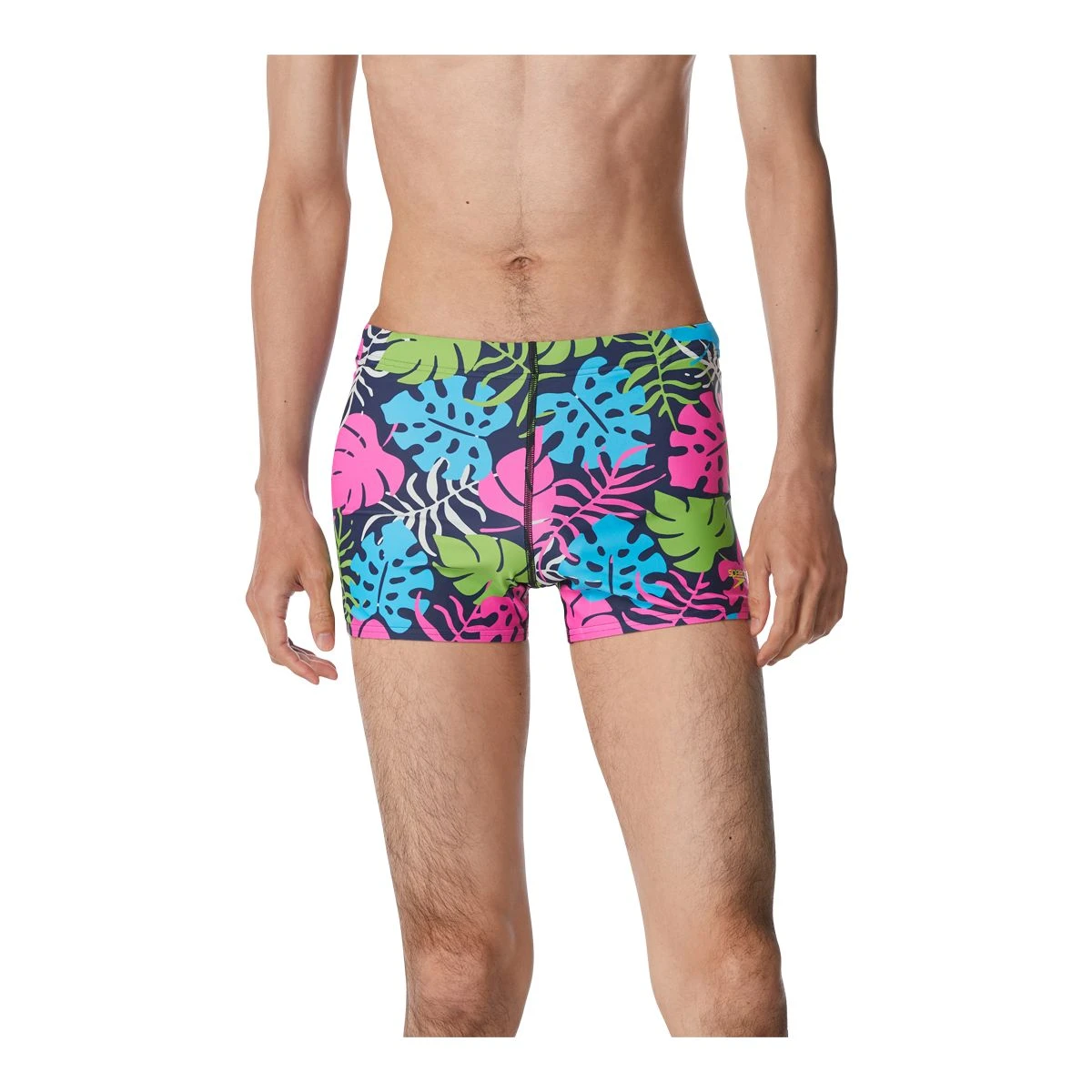 Speedo Men's Cali Palm Swim Square Leg Trunks UPF 50+ Chlorine-Resistant 3 Speedo Men's Cali Palm Swim Square Leg Trunks UPF 50+ Chlorine-Resistant